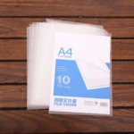 10 PCS Deli Transparent Single Page A4 Folder, Size: 32.1*30.7cm - Image 6