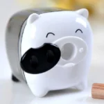 Deli Mini Pig Manual Pencil Sharpeners Kids Friendly at Home Office School, Random Color Delivery - Image 2