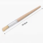 2 PCS Wood Handle Bristles Coffee Grinder Dusting Cleaning Brush, Length: 19.5cm - Image 3