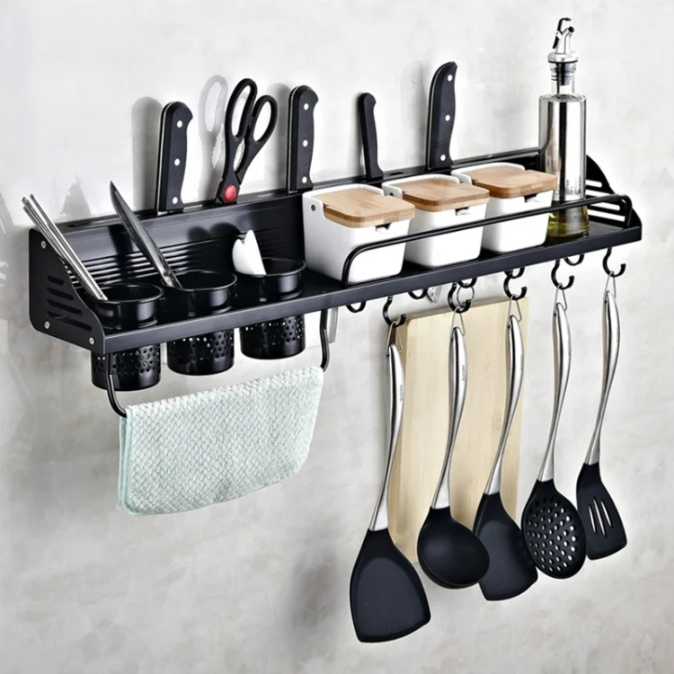 HC4964_8.webp 20cm Kitchen Multi-function Wall-mounted Condiment Storage Rack - Image 9