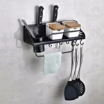 A Version 40cm 1 Cup Kitchen Multi-function Wall-mounted Condiment Storage Rack - Image 2