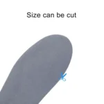 1 Pair Honeycomb Damping Suede Soft Sport Shoes Insoles, Full Pads, Size: L / 41-46yards - Image 4