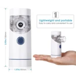 Portable Handheld Ultrasonic Mute Atomizer for Children(White) - Image 3