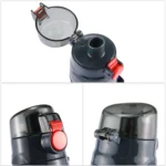 Teloy TNY-9601 650ML Portable Snap Cap Space Cup Bottle, Applicative Water Temperature: ﹣20 ~ 120 Celsius Degrees - Image 7