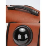 Space Capsule Carrier Breathable Pet Backpack Travel Portable Pet Bag for Cat / Dog and Other Pets, Size:32*29*42cm - Image 4