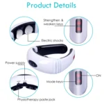 Household Electric Pulse Shock Neck Massager Intelligent Body Massager, Plug-in - Image 4