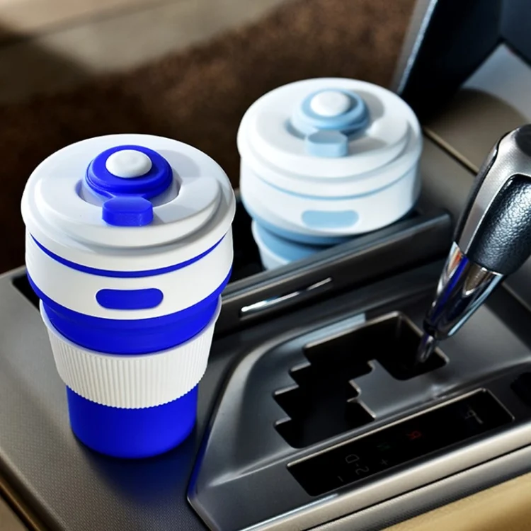 HC5298H_7.webp 350ml Folding Portable Silicone Coffee Cup Multi-function Travel Cup - Image 9