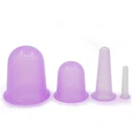 4 in 1 Health Care Body Massage Vacuum Silicone Cupping Cups,Random Color Delivery - Image 2