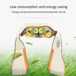 USB Charging Vibration Machine Neck Shawl Kneading Back Shoulder Vibration Massager - Image 3