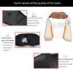 USB Charging Vibration Machine Neck Shawl Kneading Back Shoulder Vibration Massager - Image 6