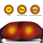 USB Charging Vibration Machine Neck Shawl Kneading Back Shoulder Vibration Massager - Image 7