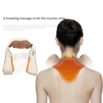 USB Charging Vibration Machine Neck Shawl Kneading Back Shoulder Vibration Massager - Image 8