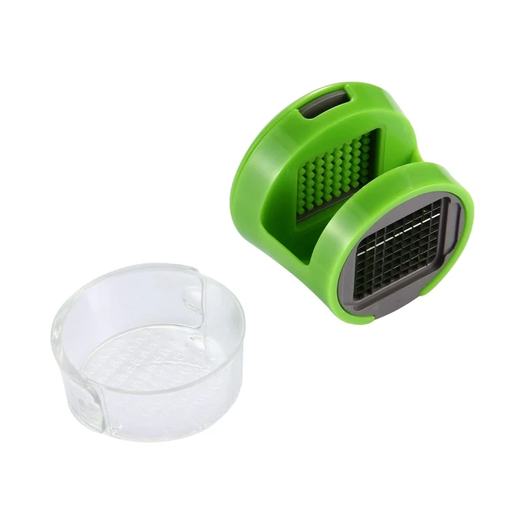 HC5478_4.webp 2 PCS Multi-purpose Mini Kitchen Tool Vegetable Garlic Manual Slicer Cutter Chopper Random Color Delivery - Image 5