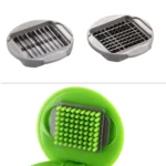 2 PCS Multi-purpose Mini Kitchen Tool Vegetable Garlic Manual Slicer Cutter Chopper Random Color Delivery - Image 7