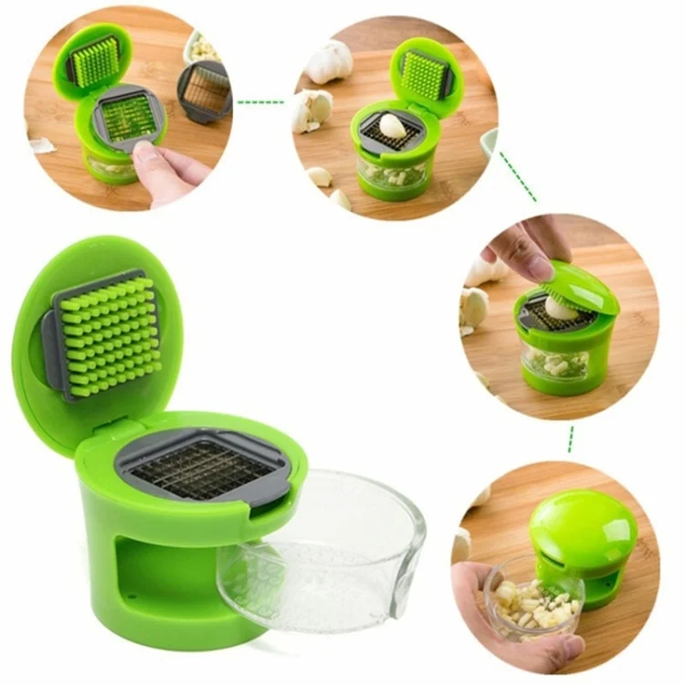 HC5478_7.webp 2 PCS Multi-purpose Mini Kitchen Tool Vegetable Garlic Manual Slicer Cutter Chopper Random Color Delivery - Image 8