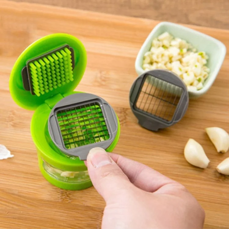 HC5478_9.webp 2 PCS Multi-purpose Mini Kitchen Tool Vegetable Garlic Manual Slicer Cutter Chopper Random Color Delivery - Image 10