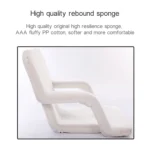 A3 Creative Lazy Sofa with Armrests Foldable Single Backrest Recliner - Image 5