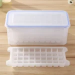 Small Square Ice Mold Trays Multi-layer Mold with Cover Ice Storage Box, 4 Layers - Image 2
