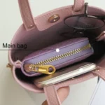 Fashion Mini PU Leisure Single Shoulder Square Handbag Mobile Phone Bag, Size: 13*4.5*16.5cm - Image 6