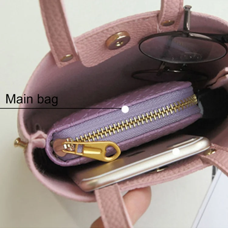HC5555L_4.webp Fashion Mini PU Leisure Single Shoulder Square Handbag Mobile Phone Bag, Size: 13*4.5*16.5cm - Image 6