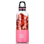 Bingo 500ml Mini Portable USB Rechargeable Electric Juicer Cup  Juicer Blender, 22000 Revolutions Per Minute - Image 2