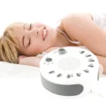 White Noise Machine Sleep Aid Device Improves Sleeping with Nine Timed Music