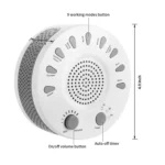 White Noise Machine Sleep Aid Device Improves Sleeping with Nine Timed Music - Image 2