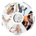 White Noise Machine Sleep Aid Device Improves Sleeping with Nine Timed Music - Image 7