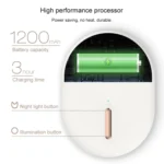 Cat Shape Double Light Source Design LED Desk Night Lamp, Support 3 Brightness Control - Image 4