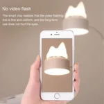 Cat Shape Double Light Source Design LED Desk Night Lamp, Support 3 Brightness Control - Image 6