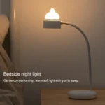 Cat Shape Double Light Source Design LED Desk Night Lamp, Support 3 Brightness Control - Image 9