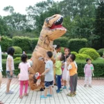 Inflatable Dinosaur Adult Costume Halloween Inflated Dragon Costumes Party Carnival Costume for Women Men - Image 7