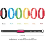 5 PCS Anti-mosquito Silicone Repellent Bracelet Buckle Wristband Bugs Away, Suitable for Children and Adults, Length:23cm, Random Color Delivery - Image 4