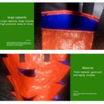 CMD-3 3 Gallon Hanging Strawberry PE Planting Bag Horticultural Flower Planting Bag - Image 4