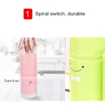 Creative 7 in 1 Portable Gargle Cup Shampoo Sub-Bottle Towel Toothbrush Comb Make-up Mirror Travel Wash Kits, Affordable Sets - Image 6