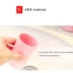 Creative 5 in 1 Portable Gargle Cup Shampoo Sub-Bottle Comb Make-up Mirror Travel Wash Kits, Standard Sets - Image 10