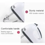 KN007364 100W Household Seven-speed Adjustable Handheld Electric Egg Beater, EU Plug - Image 4