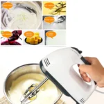 KN007364 100W Household Seven-speed Adjustable Handheld Electric Egg Beater, EU Plug - Image 5
