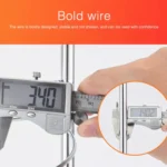 Multi-function Kitchen Pot Rack Double-layer Wok Soup Pot Stainless Steel Pot Rack - Image 6