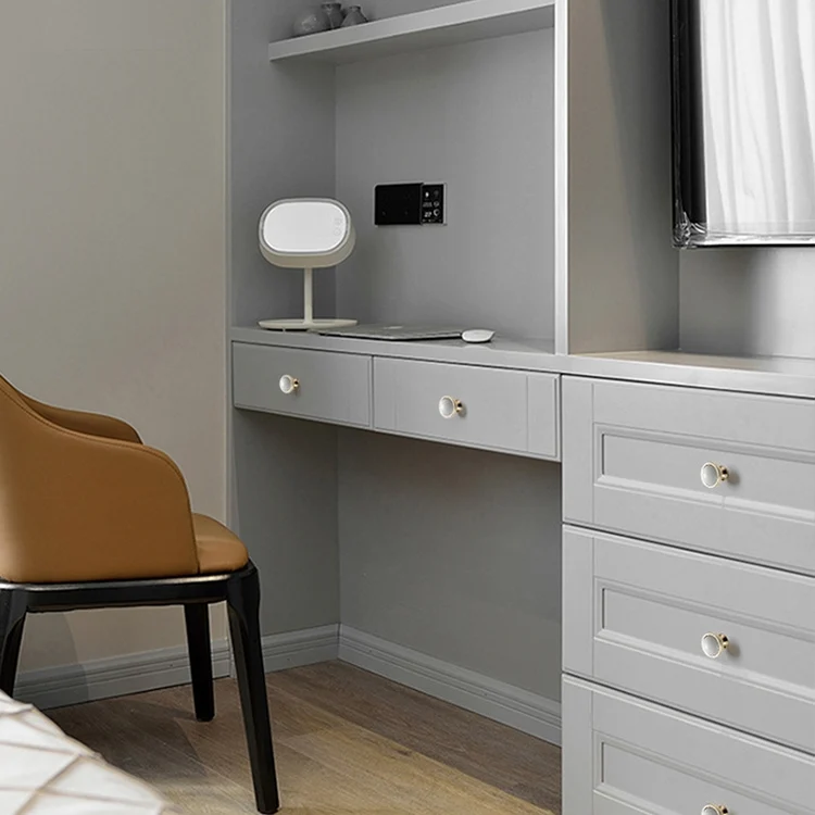 HC5910_4.webp 5089 Gold Imitated Zinc Alloy Ceramic Handle for Cabinet Wardrobe Drawer Door - Image 5