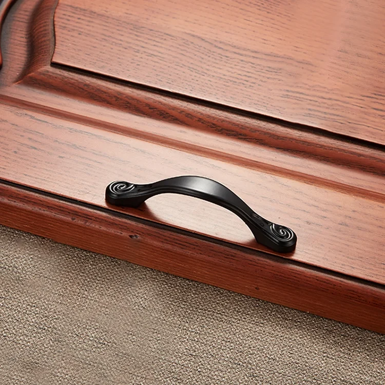HC5912_1.webp 4041-64 Simple Archaistic Zinc Alloy Handle for Cabinet Wardrobe Drawer Door, Hole Spacing: 64mm - Image 2