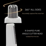 CNaier AE-824 Multi-function Electric Nasal Hair Trimmer Eyebrow Trimmer Shaver - Image 12