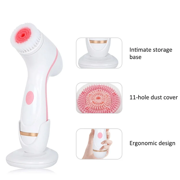 HC5934F_4.webp CNaier AE-868 Battery-powered Silicone Ultrasonic Vibration Face Skin Care Electric Facial Cleanser - Image 5