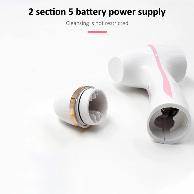 HC5934F_8.webp CNaier AE-868 Battery-powered Silicone Ultrasonic Vibration Face Skin Care Electric Facial Cleanser - Image 9