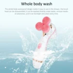 CNaier AE-878 USB Charging Silicone Face Skin Care Electric Facial Cleanser - Image 11