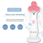 CNaier AE-878 USB Charging Silicone Face Skin Care Electric Facial Cleanser - Image 12