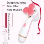 CNaier AE-878 USB Charging Silicone Face Skin Care Electric Facial Cleanser - Image 13