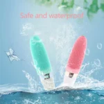 CNaier AE-8381 Household Waterproof Vibration Silicone Electric Massage Bath Body Brush - Image 9