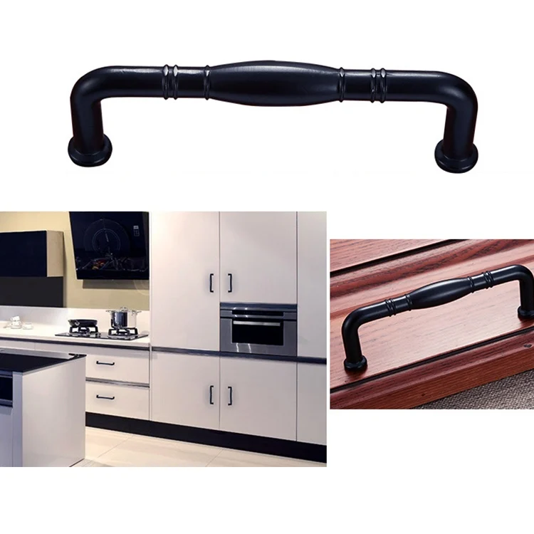 HC5940_5.webp 6228-128 Simple Archaistic Zinc Alloy Handle for Cabinet Wardrobe Drawer Door, Hole Spacing: 128mm - Image 6