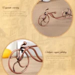 Dining Bar Wine Cabinet Fashion Creative Wrought Iron Decorations Six Wine Glasses Rack Wine Rack - Image 6